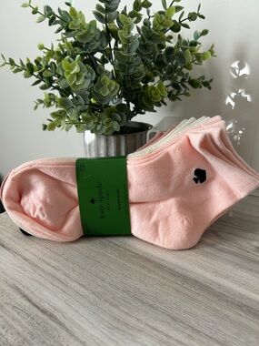 kate spade Light Pink Women’s Athletic Socks - 6 Pair